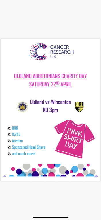 oldlandafc's tweet photo. Oldland Abbotonians Charity Day 22 April #Pitchero
https://t.co/qc14ZPFhJo https://t.co/WUO2q8Chlp