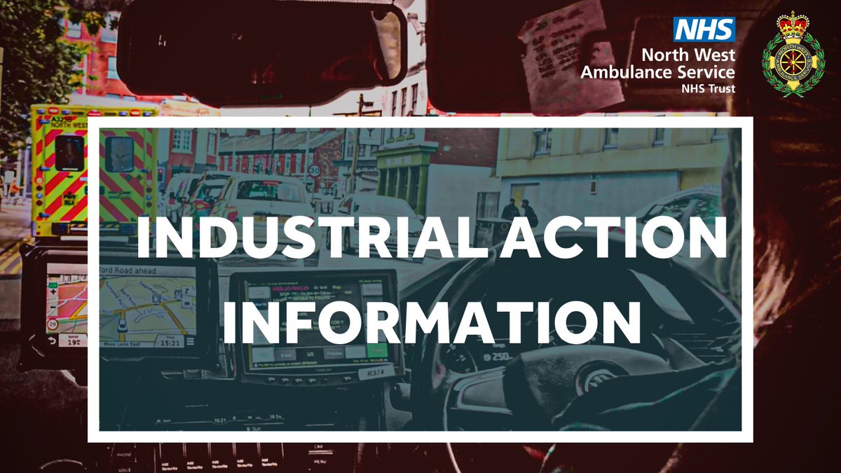 Just to remind you, all industrial action planned for this week has now been suspended. However, please continue to use us wisely and only call 999 for life-threatening injuries or illnesses.