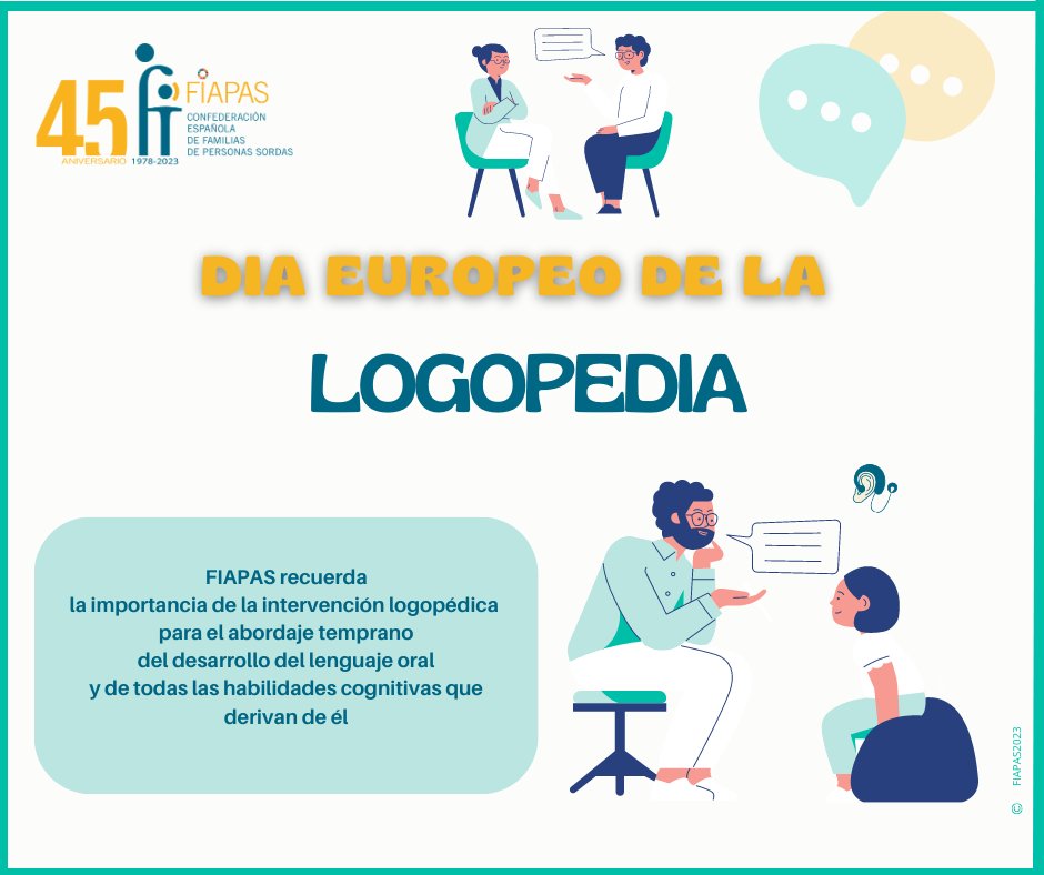 En el #DíaEuropeodelaLogopedia, recordamos la importancia de la intervención logopédica para el abordaje temprano del desarrollo del lenguaje oral y de todas las habilidades cognitivas que derivan de él ⬇️