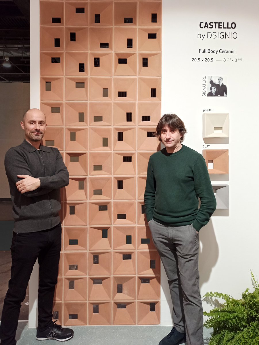 DSIGNIO_COM's tweet image. Happy to present at @Cevisama the Castello #ceramic #lattice.
Designed with love by #Dsignio for @harmonyinspire_ .