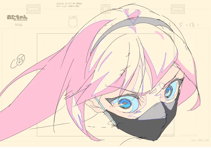 A few of my corrections for Otachan S2 Episode 2! This was my very first work as a Sakkan, so thank you so much for entrusting me with this opportunity! #otachanshow 