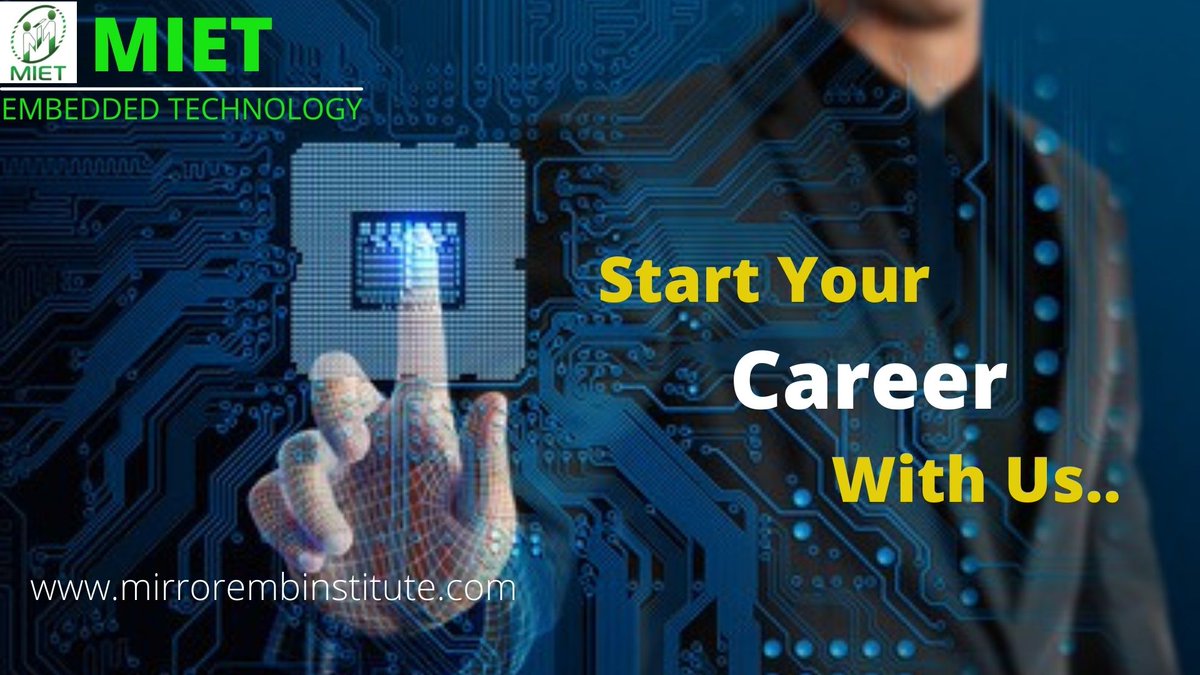 Mirrorinstitute's tweet image. We, best embedded system coaching center in Chennai helped our students to develop their industrial skills through giving assignments and projects in each module. 
#bestembeddedsystemtraininginchennai
#embeddedsystemcoursewithplacement
#embeddedtraininginchennai