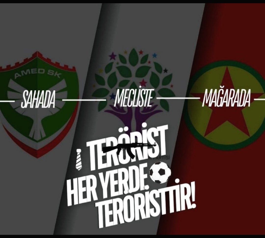 MustafaUlug13's tweet photo. @barisatay @barisatay   @amedspor her ikiside teröristir.. https://t.co/6KsyxiUmZ2