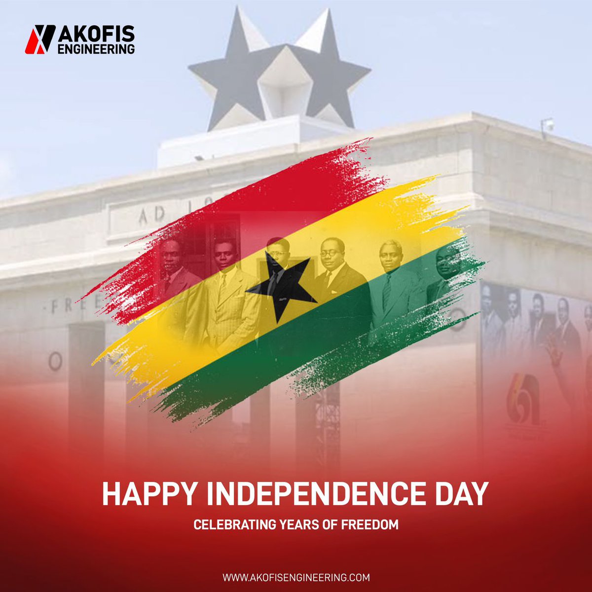 AkofisEng's tweet photo. Happy Independence Day! 🇬🇭🇬🇭🇬🇭

#independenceday
#ghana 
#6march https://t.co/WNDArWyVhB
