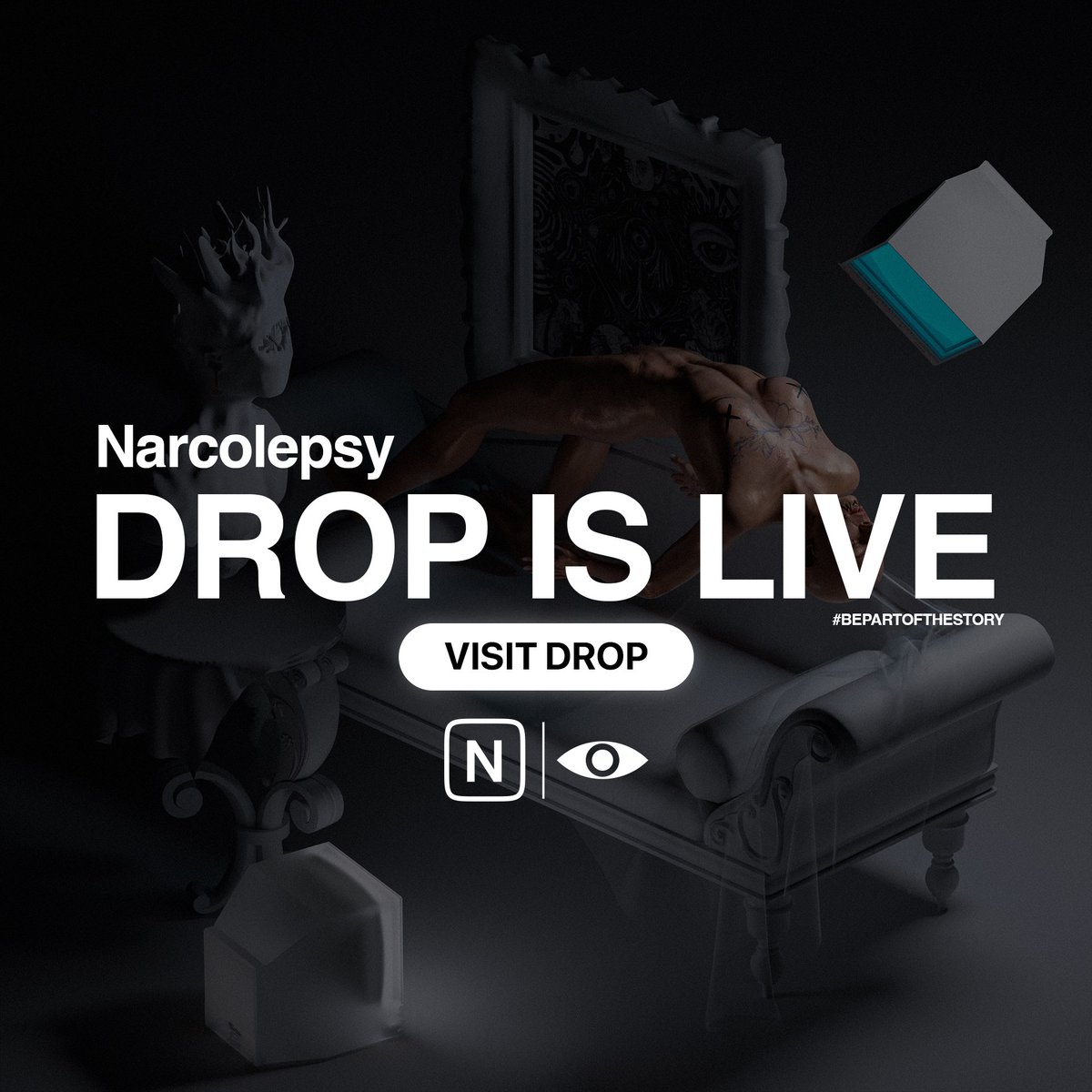 'Narcolepsy' Drop live on @niftygateway 🚀🚀

niftygateway.com/collections/na…

#BEPARTOFTHESTORY  #NFTs #artshare