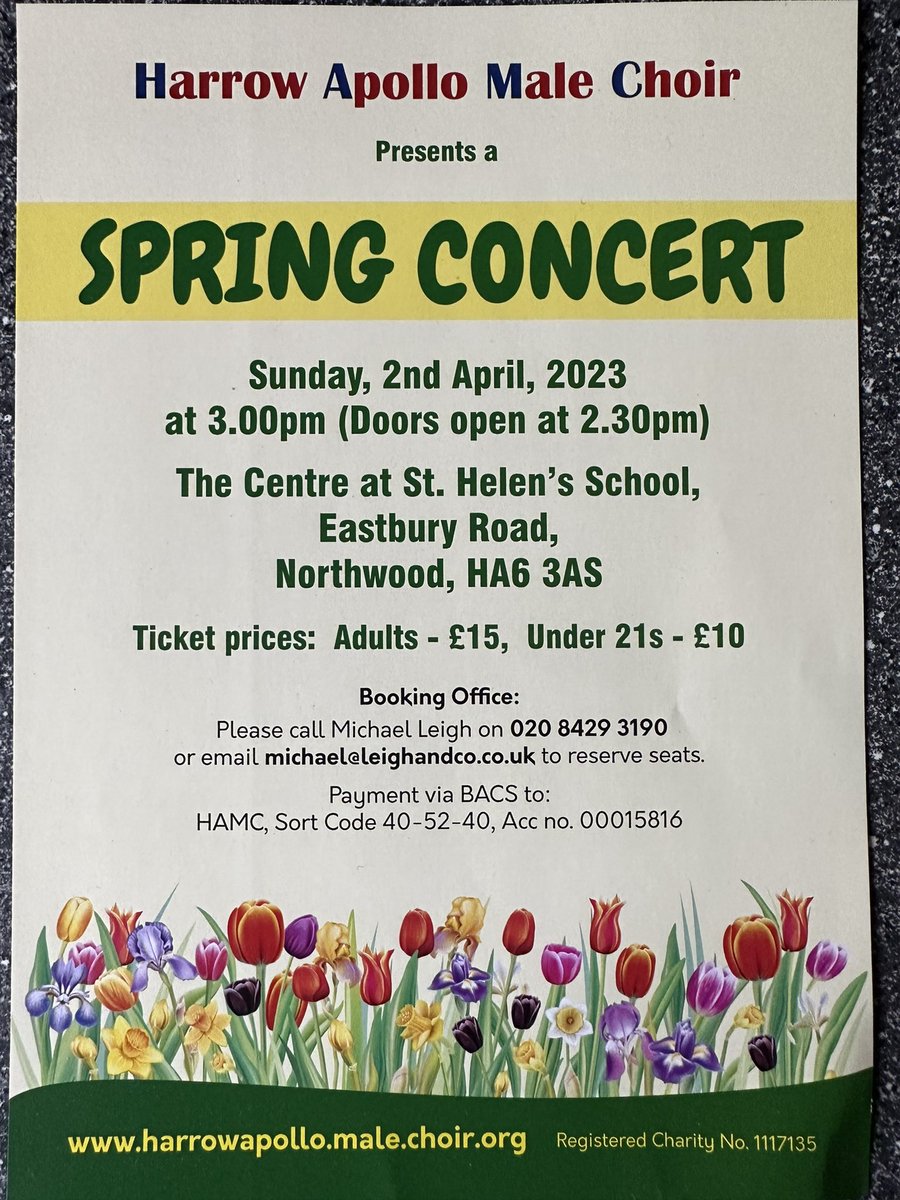 Our spring concert is coming up!  Everyone is welcome!
Please see details below.
Feel free to share this far and wide.