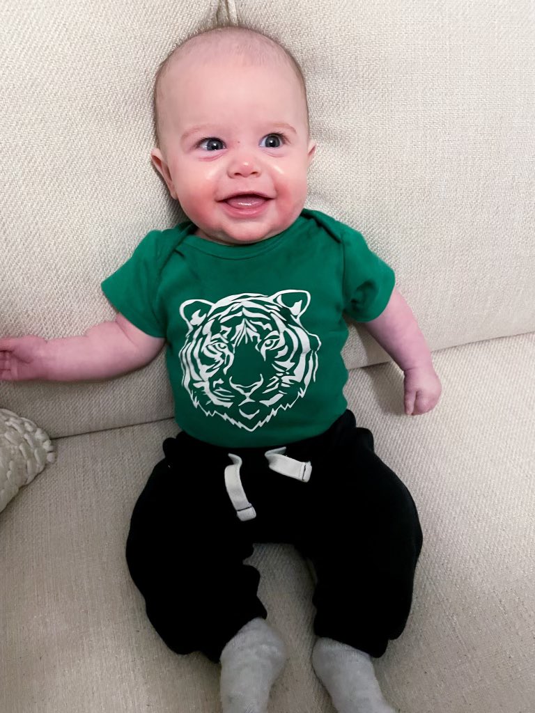 BlaineBishop11's tweet photo. Jax says it’s 306 Day! 🐅 support the best student-athletes and programs in the country. Go Tigers! #306Day  https://t.co/9t9XbMrPmH https://t.co/cXHLiWnO0x