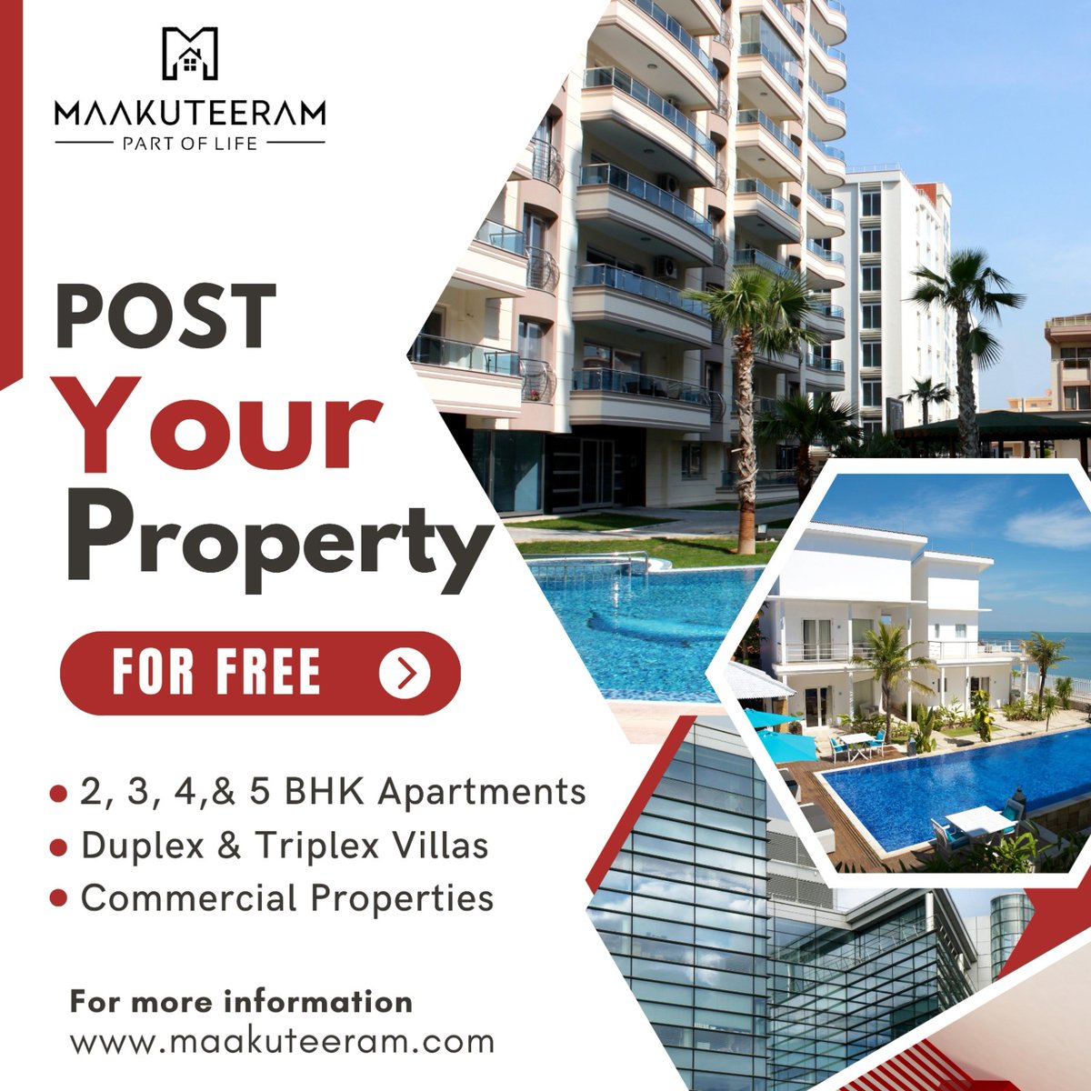 maakuteeram's tweet photo. Do you have a property to sell Post a free ad east to use | post to free cost saving.
https://t.co/14PycfkPnd https://t.co/IDEOA2l4zj