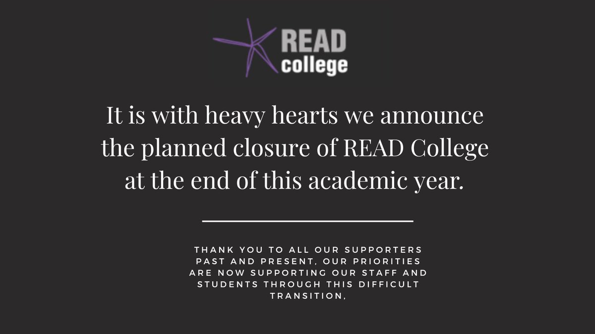 We are heart-broken to have to make this announcement. We will be making the most of our time together as we focus on concluding the academic year 💜 #OnceAReadieAlwaysAReadie