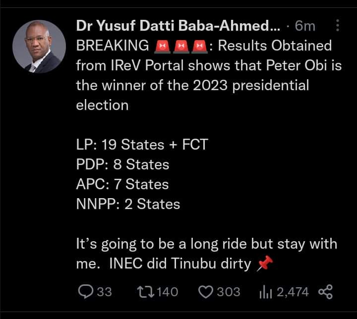 If it is true that the Mauritanian refugee posted this then I call for his arrest for spreading fake news, lies &amp; disinformation &amp; attempting to incite the people. The monkey wants to destabilise our nation and engender chaos. He must be cautioned before things get out of hand.