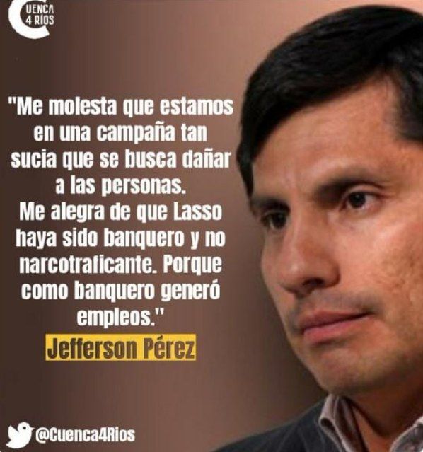 LaCamachoEc's tweet photo. #JeffersonPerez
Que puedes opinar tu, si eres #ASALARIADO de la Banca Privada, @BancoGuayaquil
En pocas palabras, d donde te paga el banco, viene de la #MafiaAlbanesa, ternurita, te grafico, es Narcotrafico papa!.
Negocios de cuñado de @LassoGuillermo
@radiolacalle @MashiRafael https://t.co/UE88Ys5axY