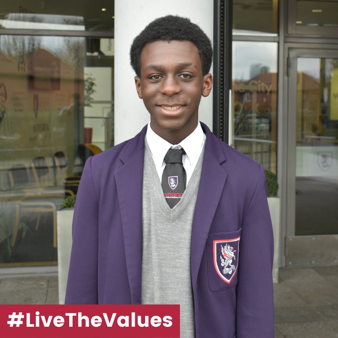 CoLA_Southwark's tweet photo. The second Integritas winner last term, and this week's #LiveTheValues shout-out is Tyrese.
Tyrese was nominated for showing huge ambition every lesson, quietly absorbing complex theories and routinely smashing assessments and tasks. Keep up the hard work Tyrese! https://t.co/SViCjCiAcl