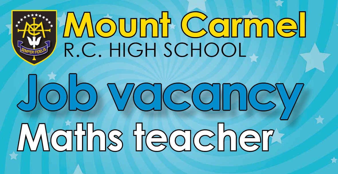 We have a vacancy for a Maths teacher at our GOOD school.
Closing date: 17 March at 9am. 
Full details on our website bit.ly/3yguJj2