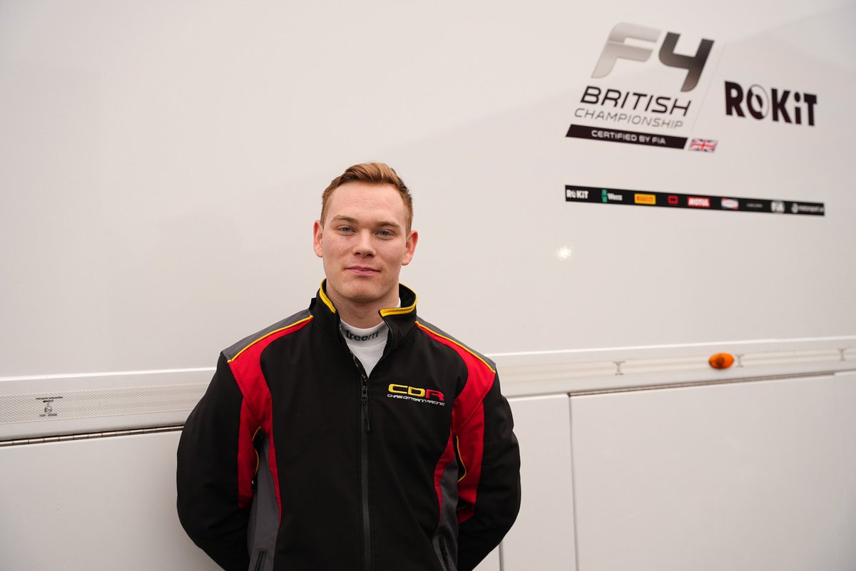 DRIVER ANNOUNCEMENT | 🇬🇧 Daniel Guinchard joins Chris Dittmann Racing in British F4 for 2023!

The 16-year-old competed in the series last year securing 1 win and 6 podiums 

#BritishF4