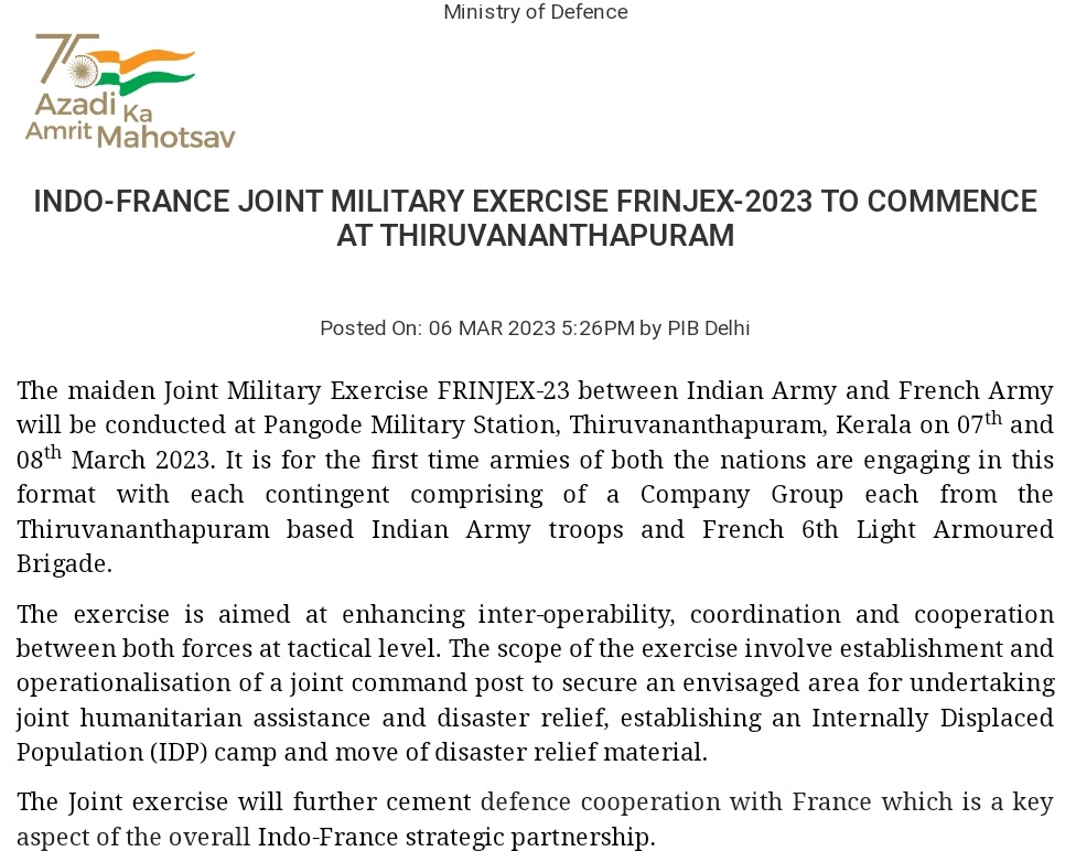 Sidhant Sibal On Twitter Indian French Military Exercises FRINJEX 23 sidhant-sibal-on-twitter-indian-french-military-exercises-frinjex-23