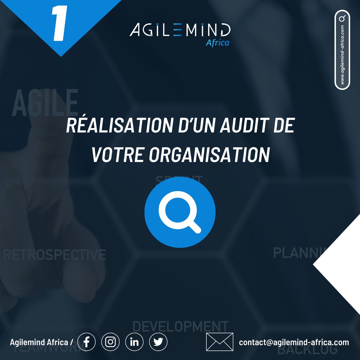 agilemindgroupe's tweet image. Nous faisons votre audit interne agile et la restitution des travaux afin de vous fournir de nouvelles approches et technologies pour accroître votre croissance et votre productivité.

#transformationagile #agilemindafrica #Agilite #Conseil