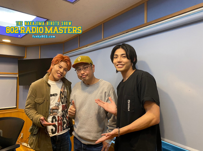 FM802_PR's tweet photo. 【RADIO MASTERS】GUEST:THE RAMPAGE (@therampagefext ) 武知海青、後藤拓磨が生出演!
#802RM #THERAMPAGE #fm802
詳しくは⇒https://t.co/vAT7G43R6e https://t.co/84IsqZinwF