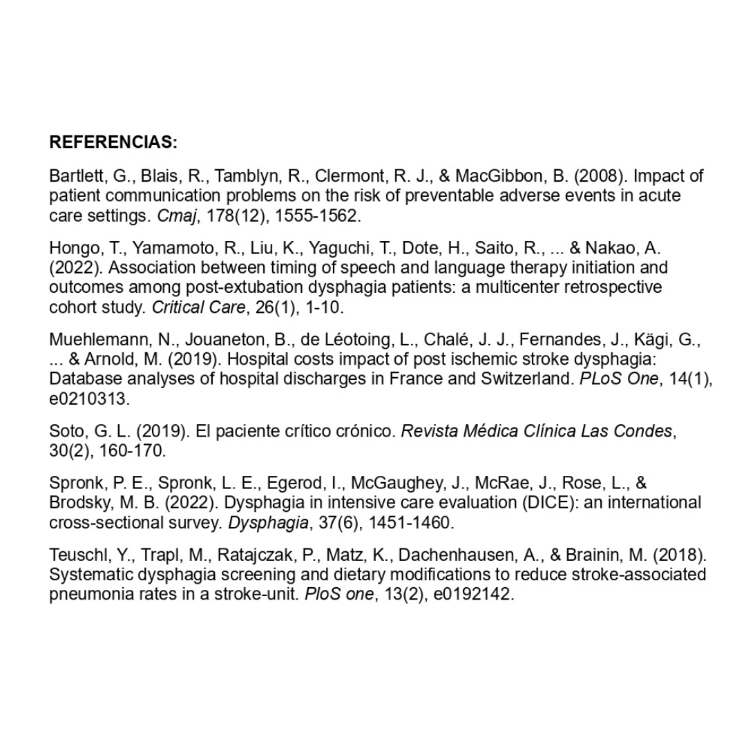 Día Europeo de la Logopedia: “el papel del logopeda en cuidados intensivos y urgencias". Documento sobre la importancia de la logopedia en UCI, de la comisión de disfagia del CGCL. Los logopedas intervienen en UCI tanto en trastornos deglutorios como en comunicación 👇