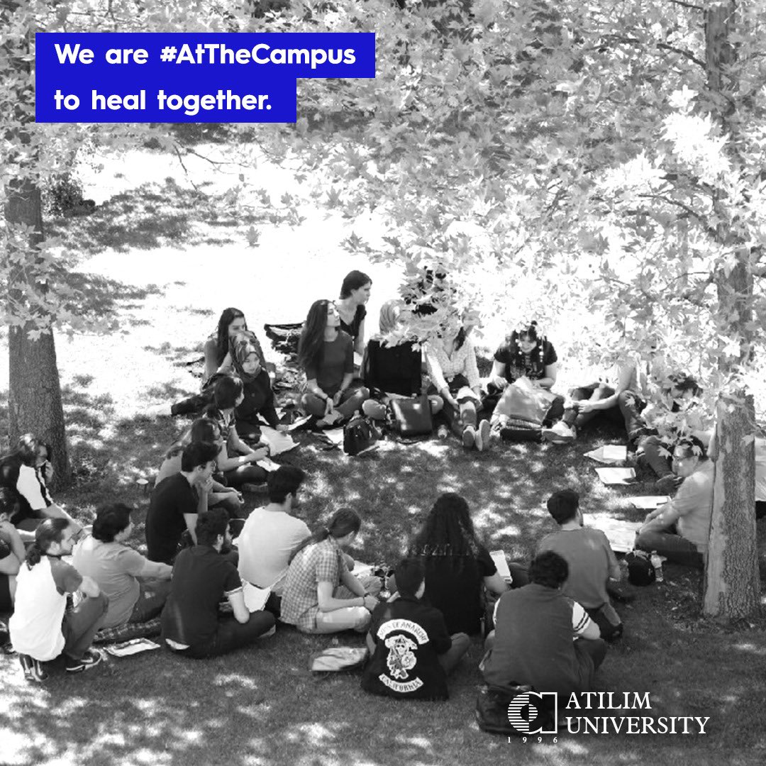 AtilimUniv's tweet photo. Yaralarımızı birlikte sarmak için #Kampüsümüzdeyiz 

#atilimuniversitesi #atilimuniversity https://t.co/Ar0HSzo6am