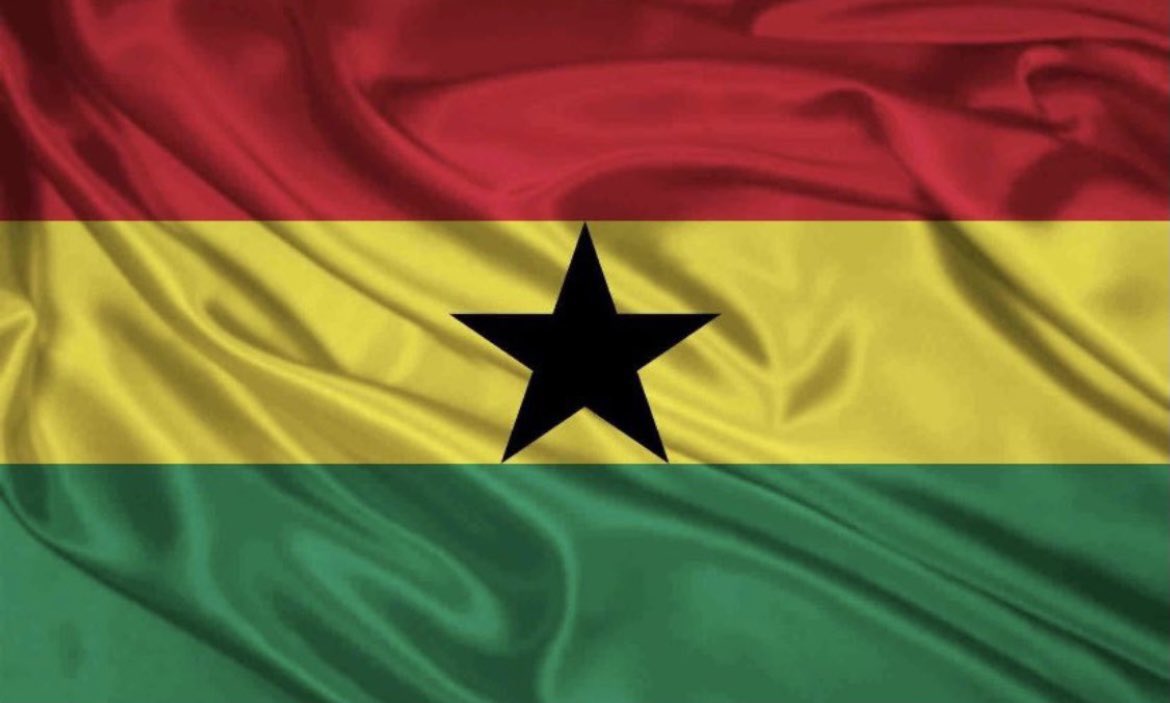 emiliaaax__'s tweet photo. The flag:                                             The face: 
#GhanaAt66 https://t.co/cRTKYHtlXa