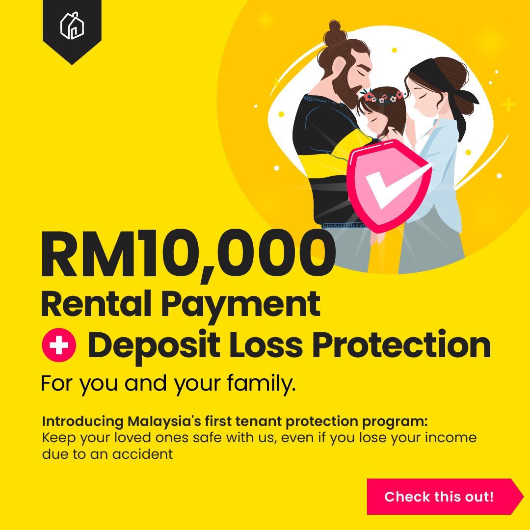 speedhomemy's tweet photo. 🏠Rent confidently with SPEEDHOME's FREE RM10K Rental Payment and Deposit Loss Protection. 
.
Get FREE  Allianz insurance coverage for utility, internet, and medical expenses too.
.
Protect your family and your home today! 

#rentalprotection #tenantinsurance #SPEEDHOME. https://t.co/OQ7yTbI7dJ