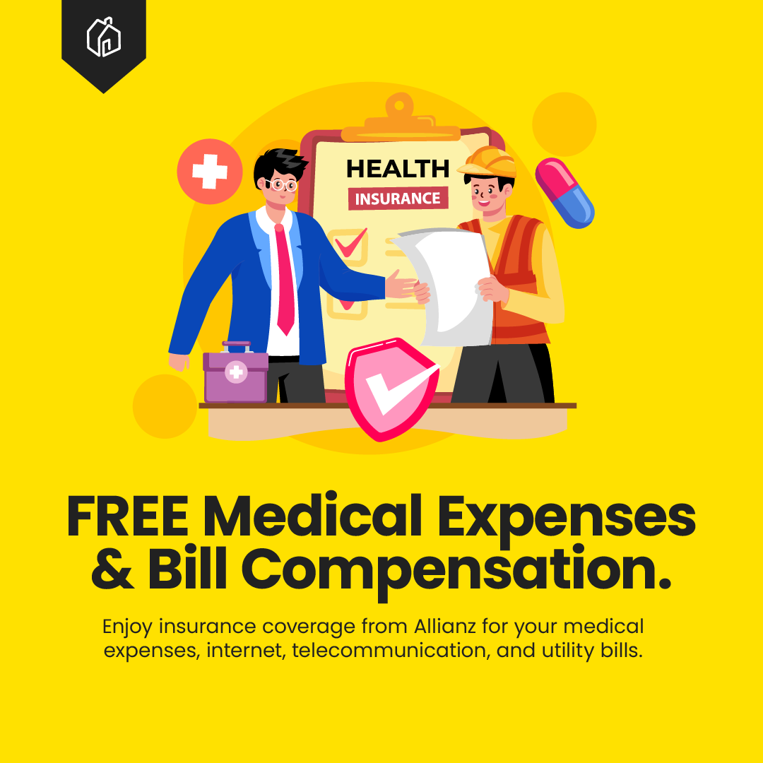 speedhomemy's tweet photo. 🏠Rent confidently with SPEEDHOME's FREE RM10K Rental Payment and Deposit Loss Protection. 
.
Get FREE  Allianz insurance coverage for utility, internet, and medical expenses too.
.
Protect your family and your home today! 

#rentalprotection #tenantinsurance #SPEEDHOME. https://t.co/OQ7yTbI7dJ
