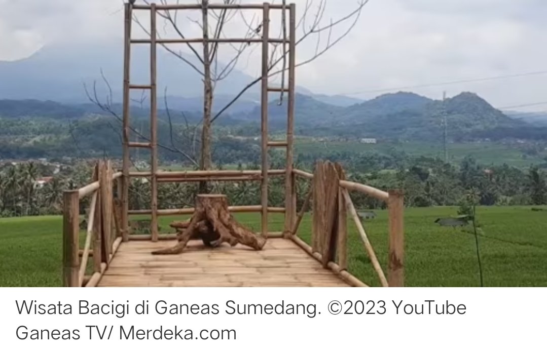 💎Open Promote💎

#programfolback
#milenialku 

Bacigi Jadi Wisata Andalan Baru di Sumedang, Suguhkan Pemandangan Gunung Tampomas

Follow ⬇️
@kalimayafashion 

Cc ⬇️
<a href="/TheArieAir/">Arie Dirgantara</a> 
<a href="/wiwikherma/">Wiwik Hermawati</a> 
<a href="/Evie19101/">Evie1910</a> 
@azisdadun_

🔃❤Reply 

Wisata Bale citembong girang

#programfolback