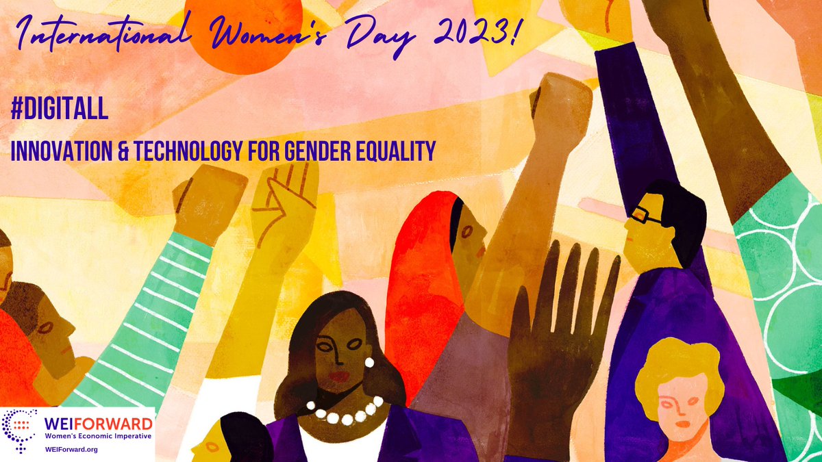 #IWD2023 I honor my mom & the women who have preceded us, on whose shoulders we stand! @WEIForward Championing innovation, technological change & education in the digital age 4 all women & girls #AccelerateEquality #DigitAll