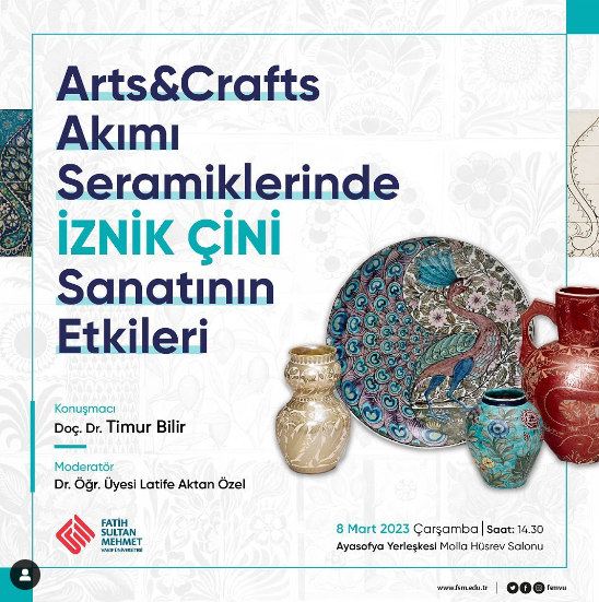 musannatcom's tweet photo. "Arts&amp;Crafts Akımı Seramiklerinde İznik Çini Sanatının Etkileri"

https://t.co/HFeBMoBqwF https://t.co/OsHvjwDl78
