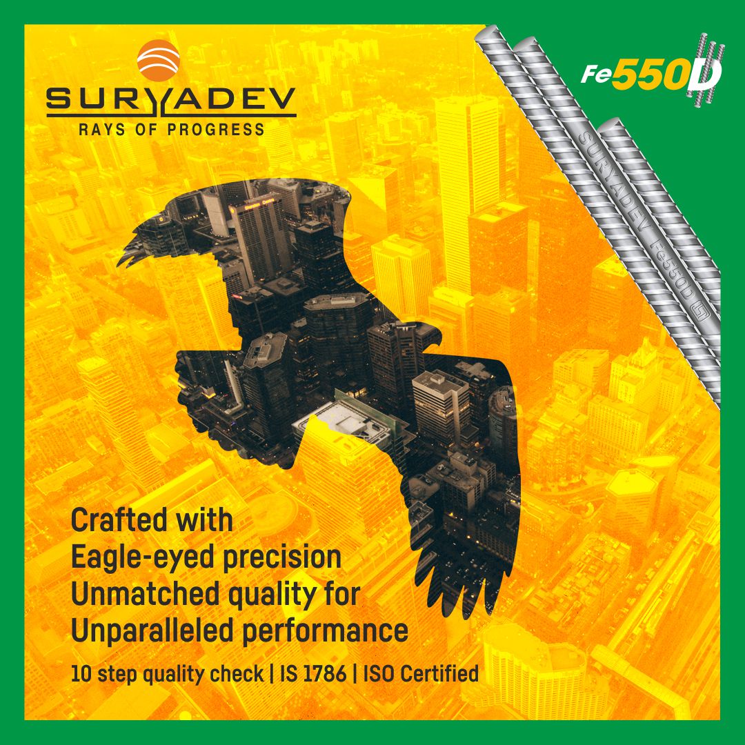 suryadev_tmt's tweet photo. #Suryadev follows a rigorous 10-step quality check and stringent quality control systems that allow controlling the quality at every step of the #Fe550D #TMTbar manufacturing process in the state-of-the-art facility, right from the procurement of the ore to the final dispatch. https://t.co/q4jCVySlnp