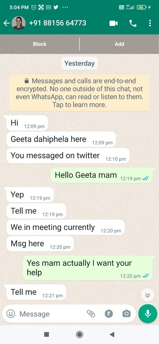DahiphaleGeeta's tweet photo. @baapofchart 
I never asked anyone to pay money on WhatsApp, call ,telegram, Twitter or any other social media, do not believe in such fake accounts... https://t.co/hSssCeF8mk