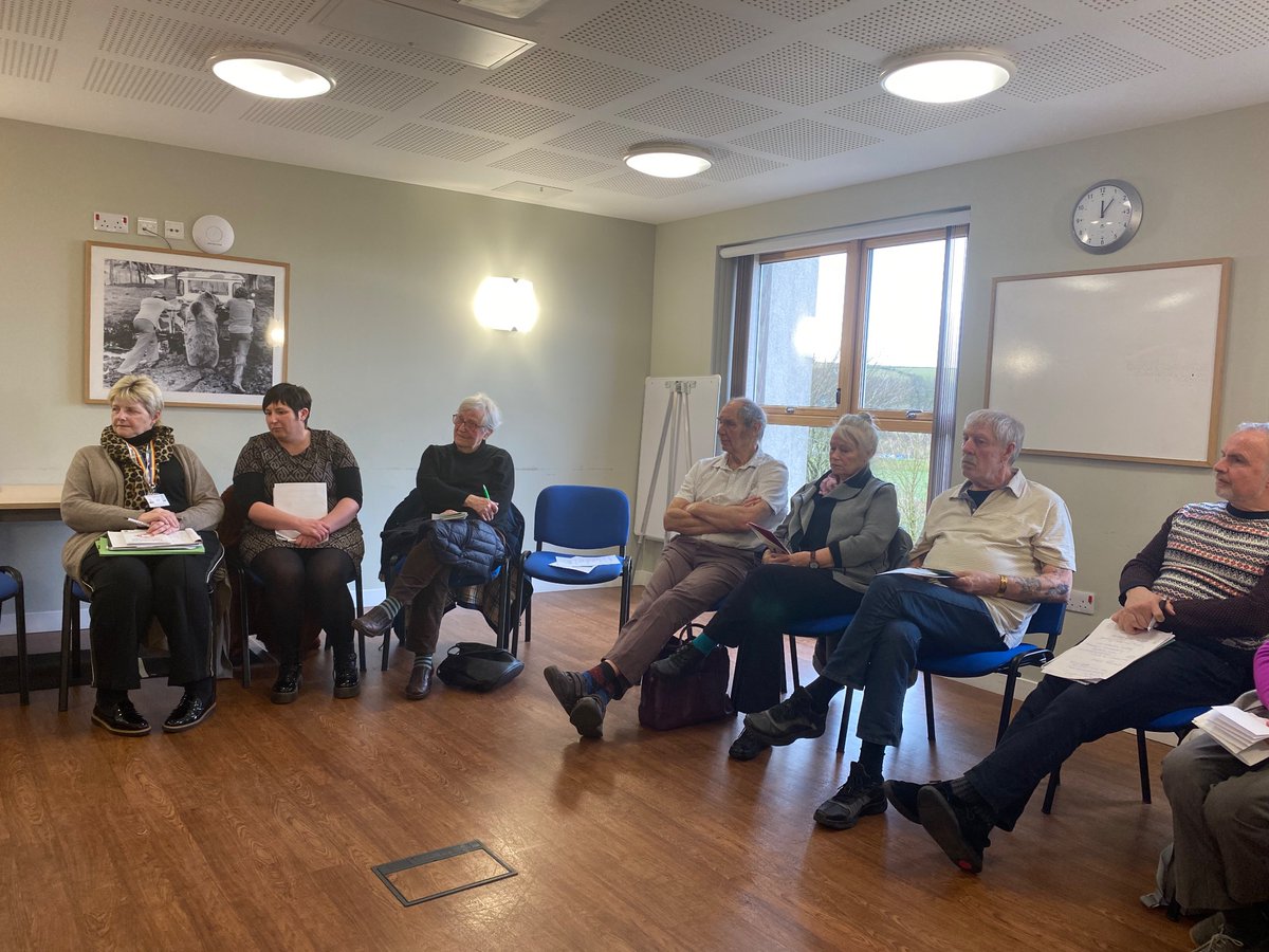 Really interesting discussions happening <a href="/JoPreseliCares1/">Preseli Cares</a> 
Trafodaethau diddorol yn digwydd yng nghyfarfod <a href="/JoPreseliCares1/">Preseli Cares</a>