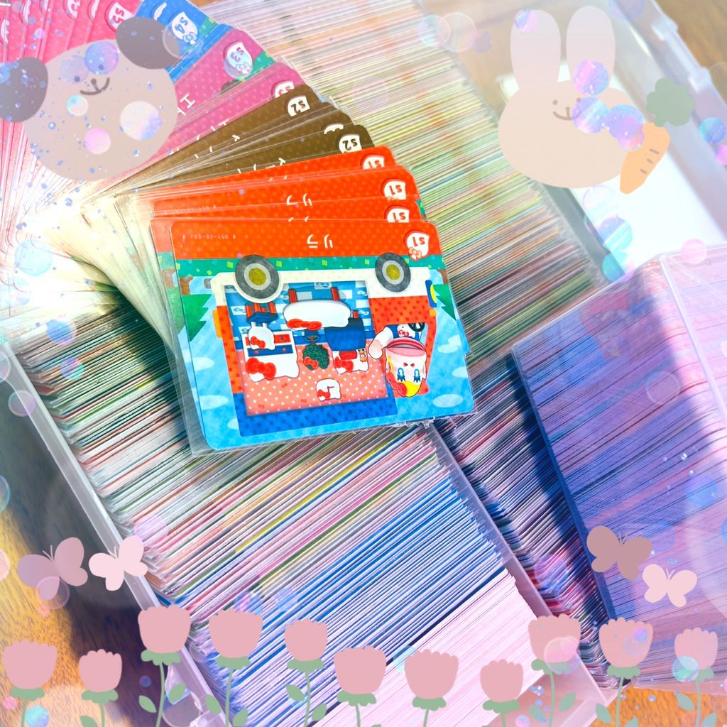 edamame___777's tweet photo. ✄────プレゼント企画────✄
      ˚*.꒰  amiiboカード❥vol.6  ꒱.*˚

        🌟オリパ 15枚(SP含む)🌟

໒꒱応募方法：RT
໒꒱当選人数：2名
໒꒱しめきり：3/12 ⏰21:00ごろ

はじめましての方も大歓迎✧*｡
お気軽にご参加ください⸜🌷︎⸝‍

#あつ森 #amiiboカード #交換 https://t.co/8uJHqiaakJ
