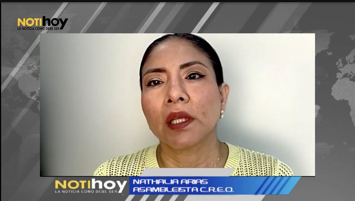 Nathie_Arias's tweet photo. Amigos, los invito a seguir mi entrevista en #Notihoy por @CentroEcuador, en la que conversamos sobre la coyuntura legislativa y la aprobación del informe sin fundamentos elaborado por la comisión @ElGranPadrinoAN.📻🎙️
https://t.co/4xgVEQ8cNf https://t.co/1fbsGxeTUN