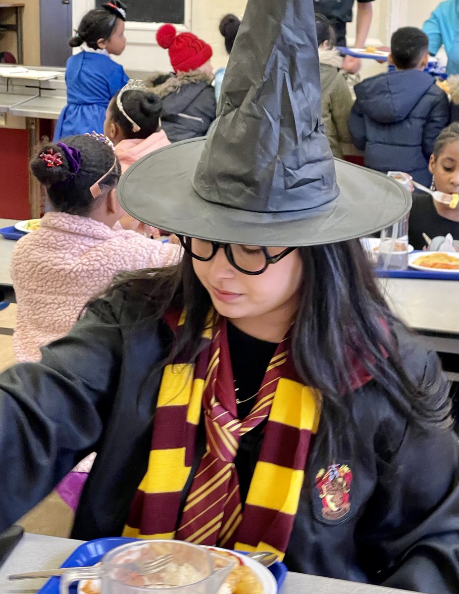 A very successful @WorldBookDayUK celebration! We spotted #HarryPotter in the lunch hall on Friday. #Brixton