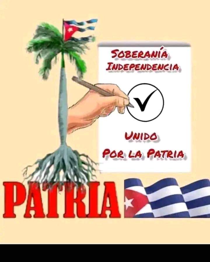 El 26 de marzo yo voto por todos, es la unidad que nos caracteriza como pueblo, como cubanos dignos, cubanos agradecidos. #MejorEsPosible #YoVotoXTodos