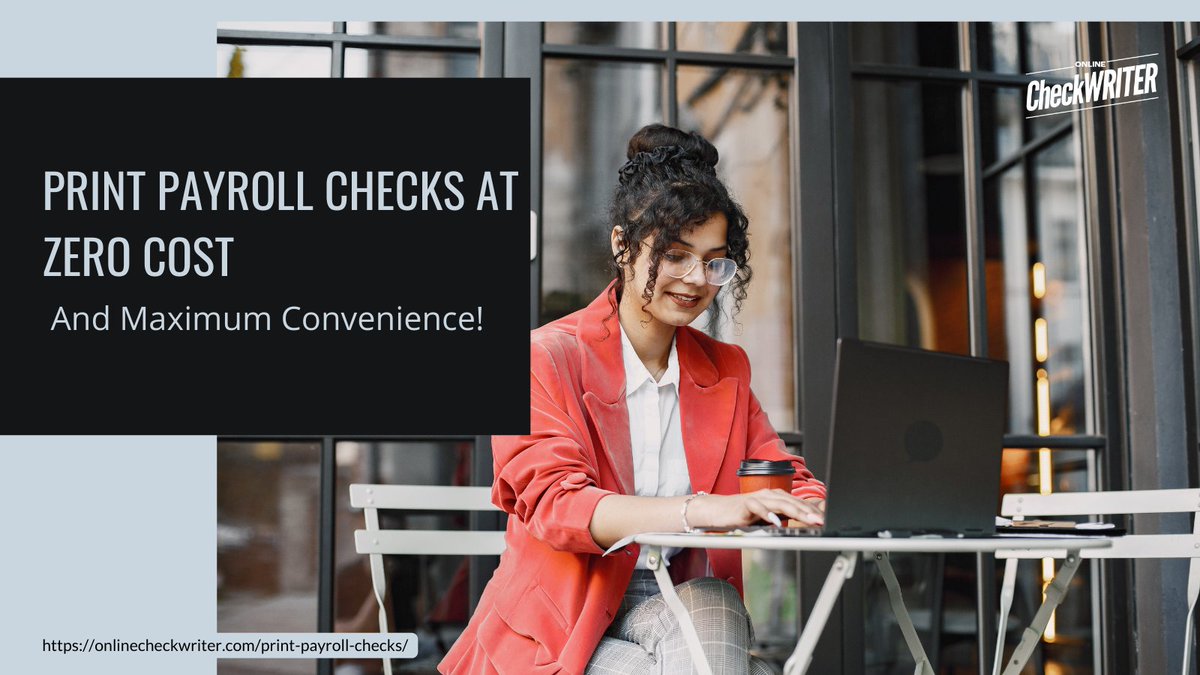 VariousPayments's tweet image. Looking for a convenient and hassle-free way to process your payroll? Look no further! Start using the payroll check printing service today. 

Learn more: onlinecheckwriter.com 

#PrintPayrollChecks #PayrollChecks