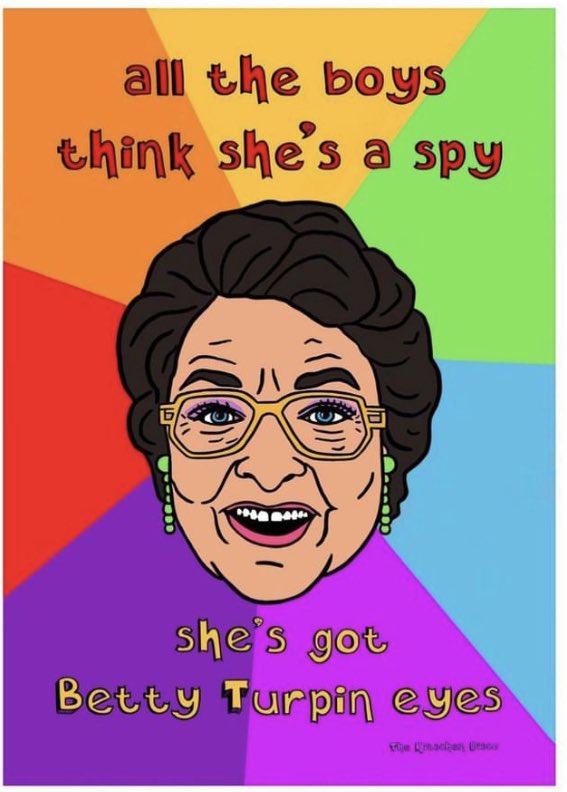 Katie aka <a href="/kitschendisco/">The Kitschen Disco</a> immortalised my fave catchphrase. Career highlight 😂❤️ please check out Katie’s stuff. It’s dead good.