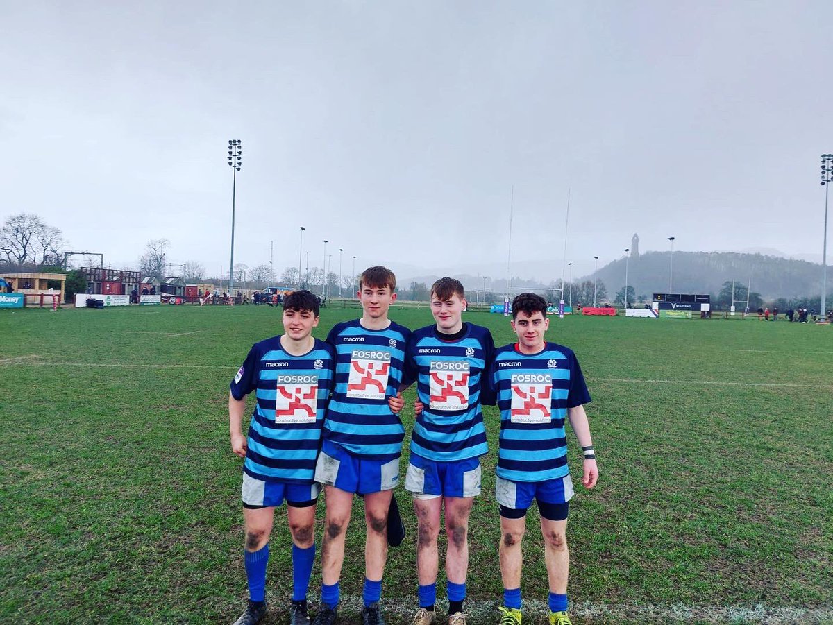 A massive well done to the 8 U16 lads who represented Glasgow &amp; The West in Academy fixtures at Stirling County on Sunday. 

Josh, Callum, Flynn, Ewan, Ewan, James, Bruce and Zach. 

💜💛