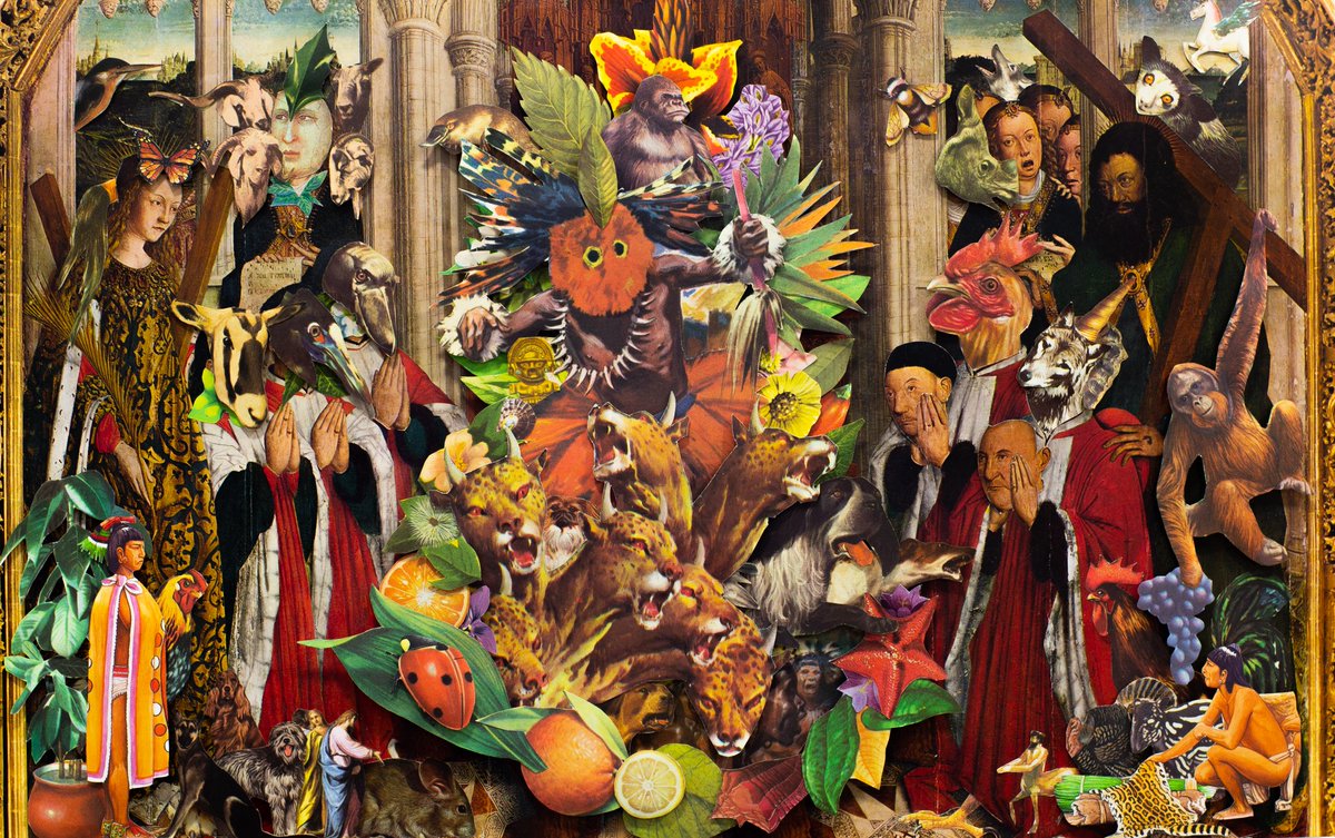 Looking forward to populate my SR profile with new wonders.

Just have a look at this meticulous analog collage we crafted with my partner last year.

Beauty lies in the small details ....