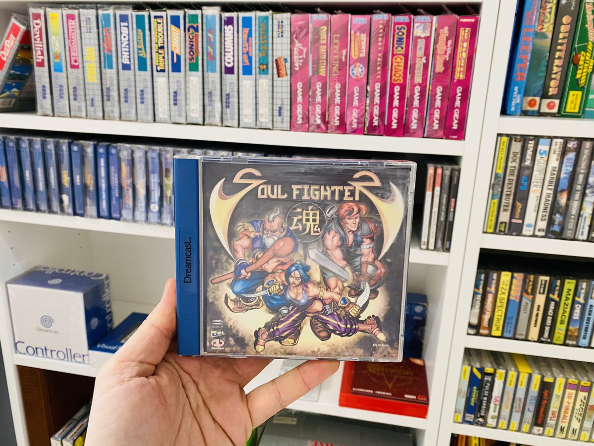 CollectorVault's tweet photo. Gotta love Sam!… seriously 🤓😬
Check that old software box! Love these!
#gamemuseum #videogames #gamecollection #gameroom #indie #indiegames #limitedgames #raregames #dreamcast #retrogaming #oldsoftware https://t.co/6eS5JKrNel