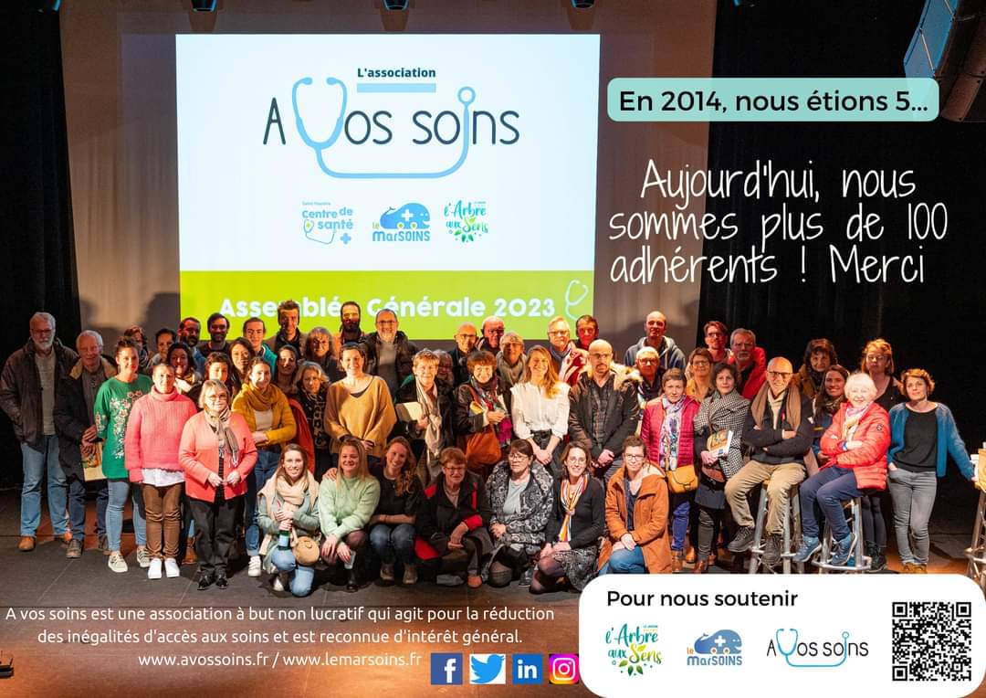 Jour 1 : 1 jour, 1 image ! 😁

A vos soins lance sa campagne de communication pour expliquer son action.
Aujourd'hui, nous mettons en avant la démarche associative et nos adhérents. 
➡ Pour adhérer : helloasso.com/associations/a…
➡Pour un don : helloasso.com/associations/a… 

😘😘😘