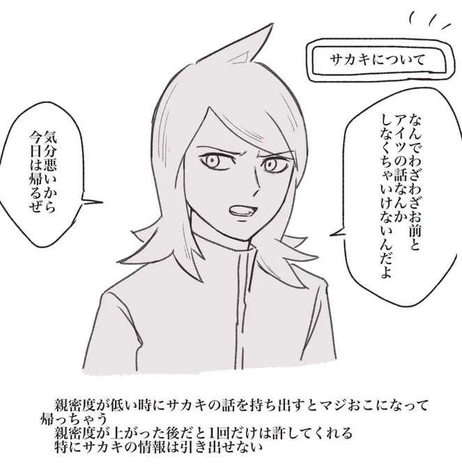 トレーナーズサロンで父親の話を振られたときのシルバーくん/Nの反応妄想 