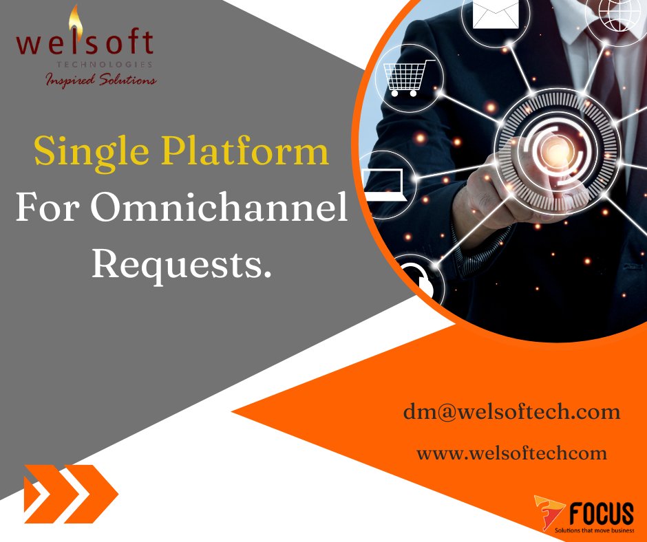 Say goodbye to scattered service requests! Our CRM software streamlines all email, phone, chat, social media, and web requests.

Visit Us at welsoftech.com
Email Us: dm@welsoftech.com
Phone No: (+91) 99629 77755

#WelsoftTechnologies #CentraCRM #CRM #CustomerRelationship