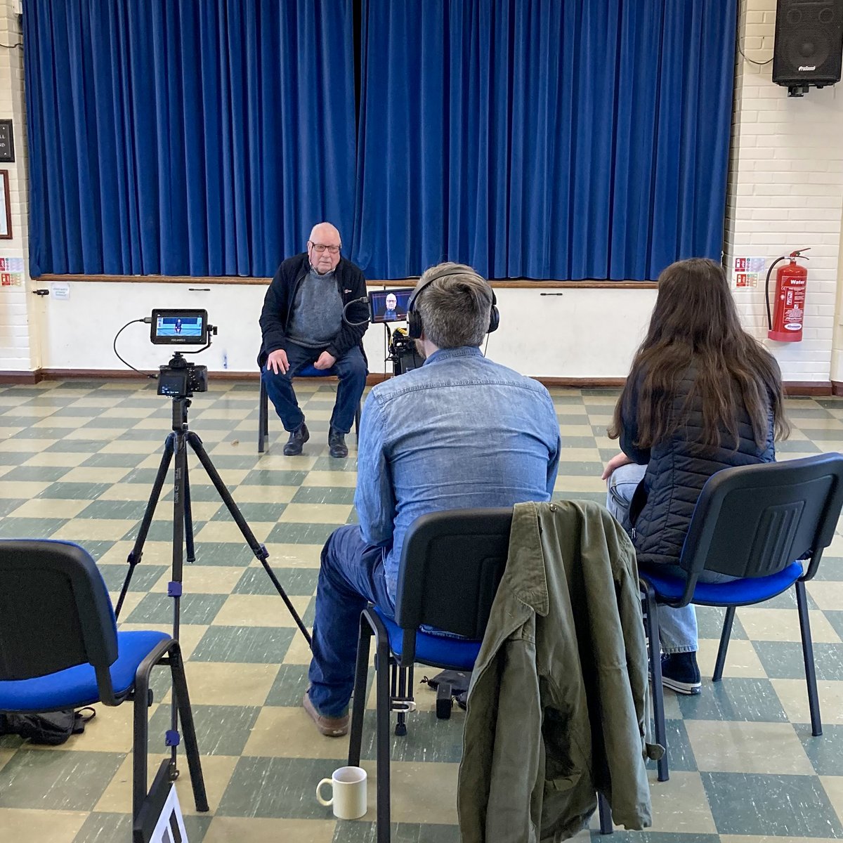 KindnessWild's tweet photo. Capturing some amazing stories with the Carneddau Voices Project. https://t.co/p4Da7VCyz1