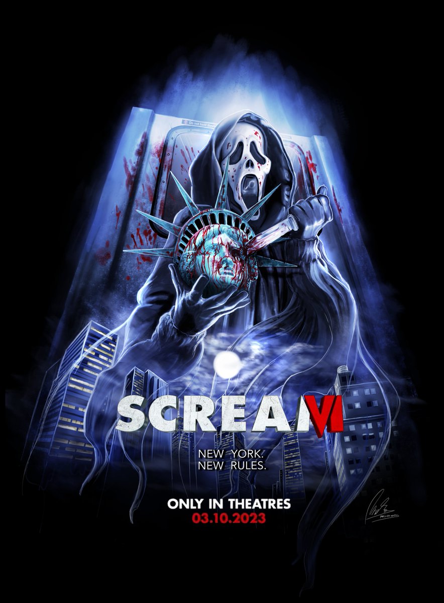 MarianoMattos2's tweet photo. Happy Scream Week.
#screammovie #ScreamVI #Scream6 #Scream6Leaks #Ghostface #horror #slasher https://t.co/PL98OlvKQ8