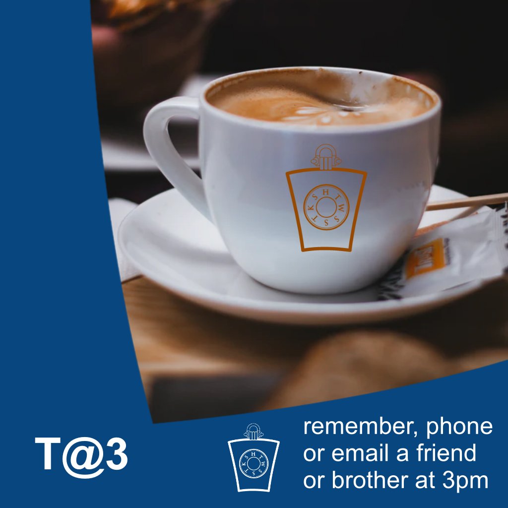 TheSquareMag: Freemasons from around the world ... This afternoon at 15:00  #TeaAtThree or t@3 

Set up a virtual tea break at 3pm to remember, phone or email a friend or brother

Thank you to all NHS and key workers working hard to save lives and keepin…