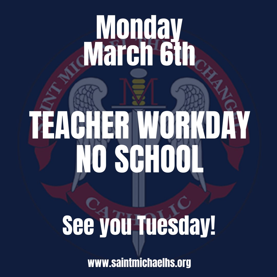 Reminder: No school today!