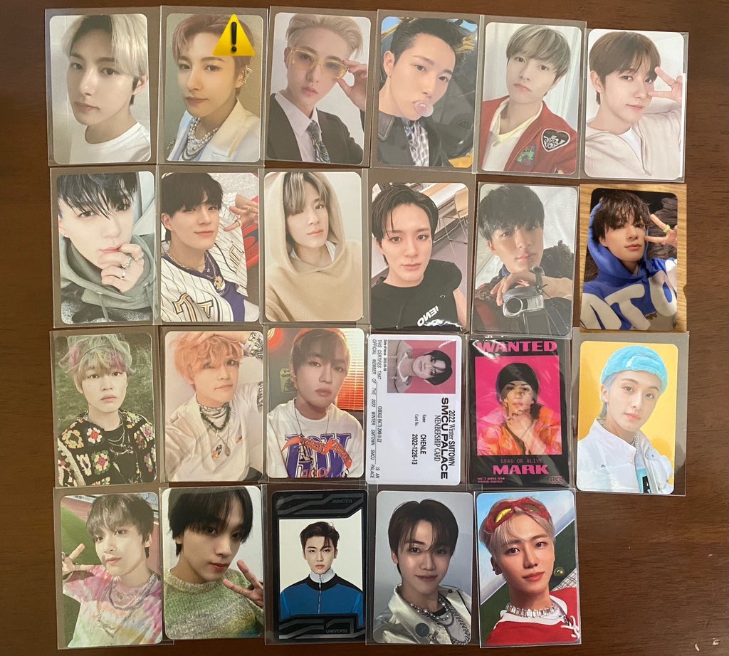 kukku_17's tweet photo. NCT 127 NCT DREAM wayv イリチル ドリム トレカ 交換

譲: 画像1 2 3

求: ジェノ マーク ヘチャン 👑>💕
      下ツイートの画像

過去アルバム・MD🙆🏻‍♀️
⚠️初期傷あり
smcuは同種マークを優先に交換を探しています。

条件の合う方、お気軽にお声がけください！

#NCT交換 https://t.co/yxeYp3xFNf
