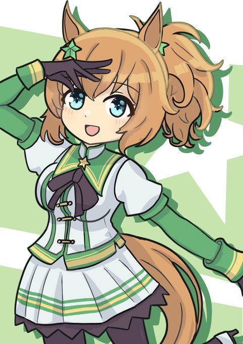 スズカさんの勝負服を着たタイキ#ウマ娘 #タイキシャトル 